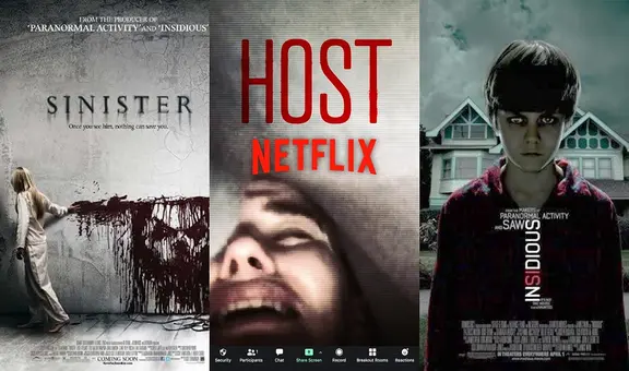 Netflix: Host destrona a Siniestro como la película más terrorífica, según estudio