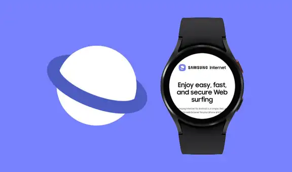 Samsung Galaxy Watch 4: navega por internet con Samsung Browser