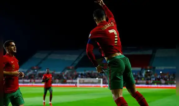 Con hat-trick de Cristiano Ronaldo, Portugal goleó 5-0 Luxemburgo por las eliminatorias