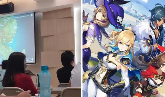Genshin Impact: maestra usa mapa del juego para enseñar filosofía a sus alumnos