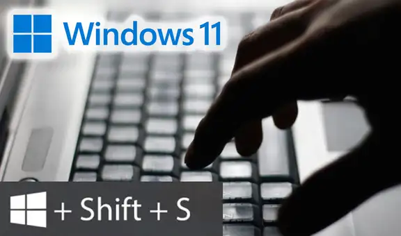 Windows 11: ¿qué sucede al pulsar las teclas ‘Windows’, ‘Shift’ y ‘S’ en tu computadora?