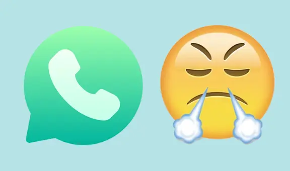 WhatsApp: ¿cuál es el significado del emoji de la carita que bota humo por la nariz?