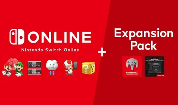 Nintendo revela precios de Switch Online + Expansion Pack que incluye juegos de N64 y Sega