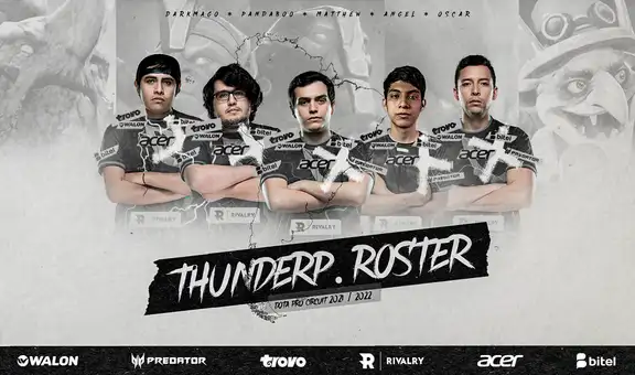 Dota 2: los nuevos fichajes de Thunder Predator para clasificar al próximo The International