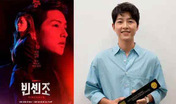 Song Joong Ki y Vincenzo alzan premios en Seoul Drama Awards 2021