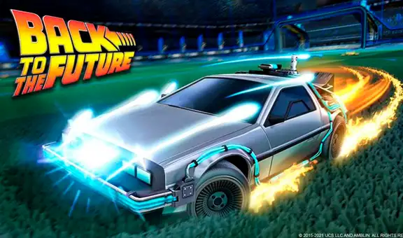 Rocket League: anuncian el regreso del popular DeLorean de Volver al futuro