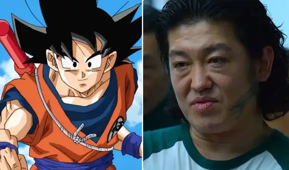 El juego del calamar: el gran villano que interpretó a Goku en live-action de Dragon Ball