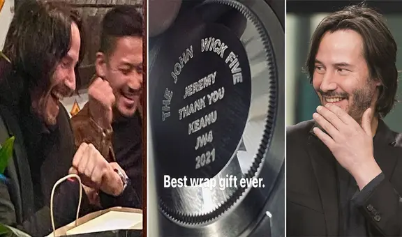 "John Wick 4": Keanu Reeves regaló costosos relojes Rolex a sus dobles de la película