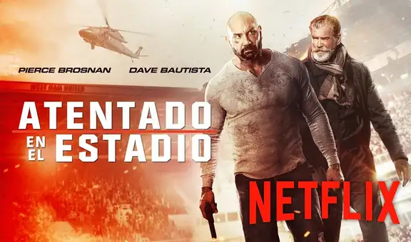 Atentado en el estadio: cinta de Dave Bautista fracasó en 2018 y ahora triunfa en Netflix
