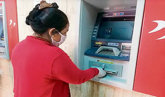 Cargo por retiro interregional en los cajeros con las horas contadas