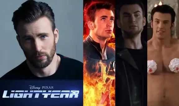 Chris Evans antes de Lightyear: cinco películas y personajes que hizo el actor de Marvel