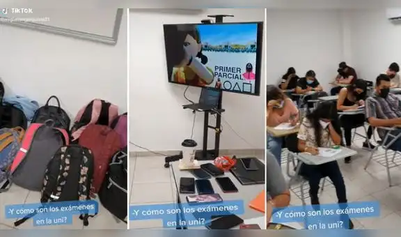 Profesor crea examen inspirado en la serie El Juego del Calamar