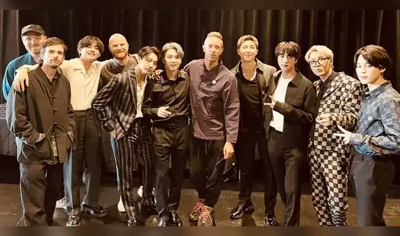 Coldplay sobre trabajar con BTS: “Fue más de lo que podríamos haber soñado”