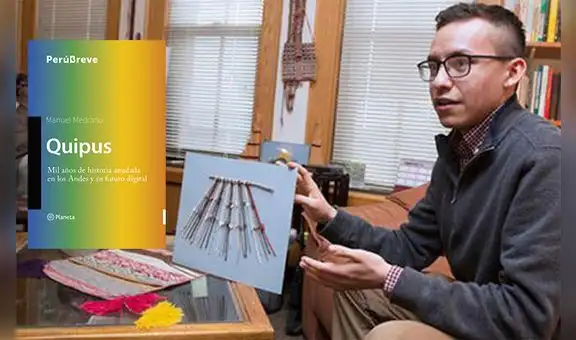 Matemático Manuel Medrano presenta libro de estudio sobre los quipus