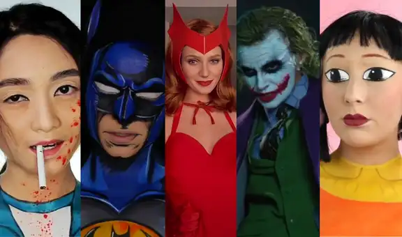 Los mejores maquillajes para Halloween inspirados en personajes famosos