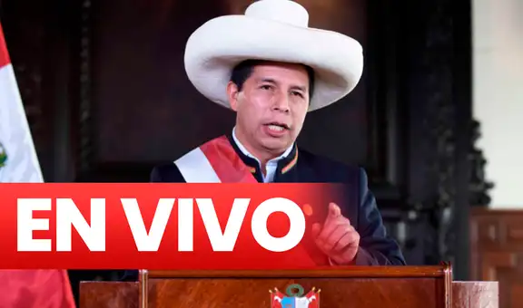 Pedro Castillo EN VIVO: ministro de Defensa anuncia la entrega de su cargo al presidente del Perú