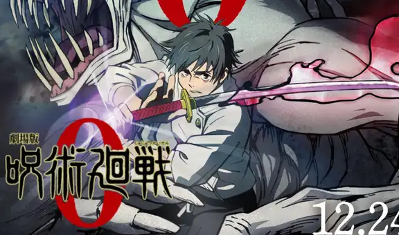 Jujutsu Kaisen 0: rcomparten nuevo póster promocional para la primera película animada de shonen