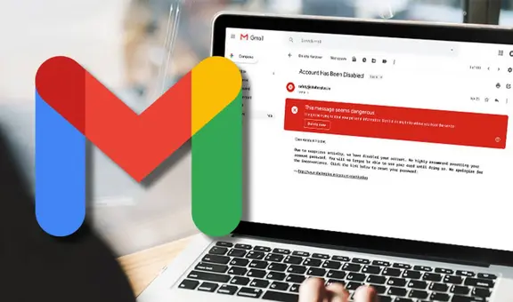 Gmail: ¿cómo evitar que te lleguen ataques de phishing desde correos electrónicos?
