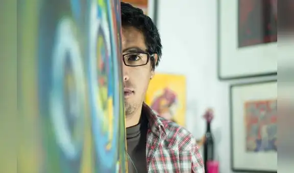 Artista Nilton Vela Dámaso recrea la geografía del universo altiplánico