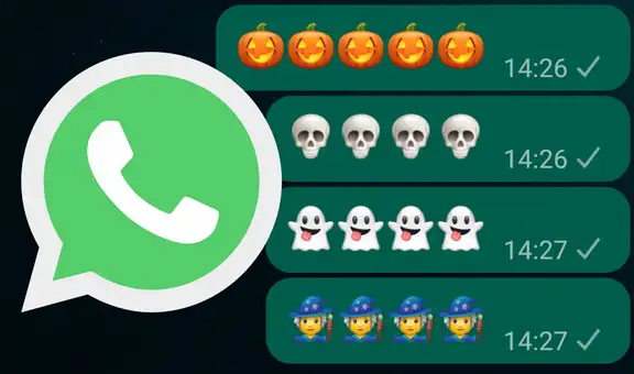 WhatsApp: averigua qué significado tienen los emojis de Halloween y cuándo debes usarlos 