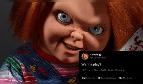 Chucky en Halloween: el terrorífico mensaje del muñeco diabólico en Noche de Brujas