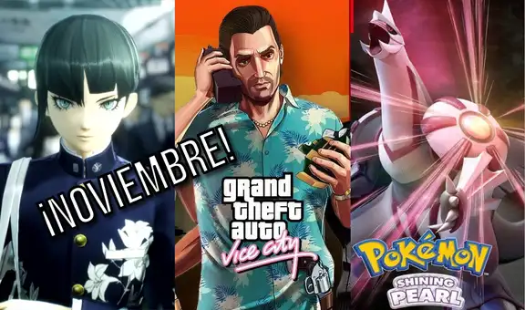 Conoce cuáles son los cinco videojuegos más esperados de noviembre