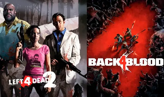 Hay más gamers jugando Left 4 dead 2 que Back 4 Blood en Steam