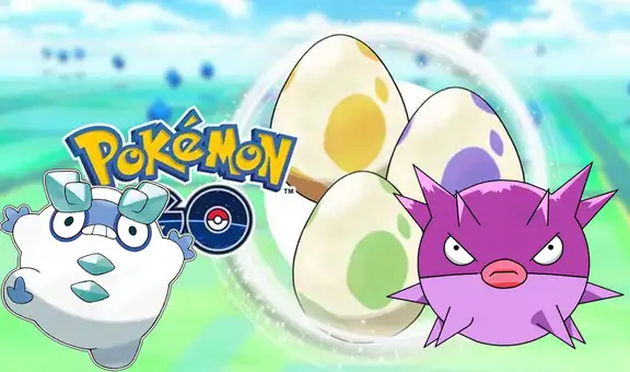 Pokémon GO: todos los pokémon que eclosionarán en huevos de 2, 5, 7, 10 y 12 km en noviembre
