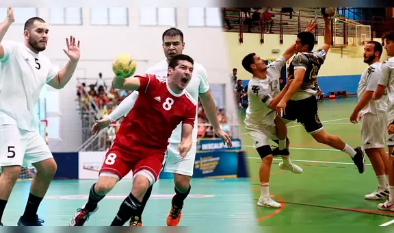 El ‘Pirri’ Gutelius, el central de balonmano de Perú que viene consolidándose en España