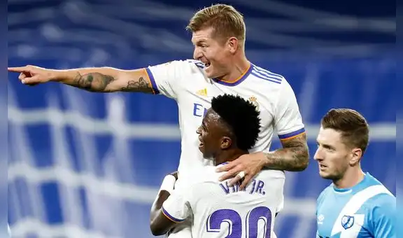 ¡En la cima! Real Madrid derrotó 2-1 al Rayo Vallecano y es líder de LaLiga Santander