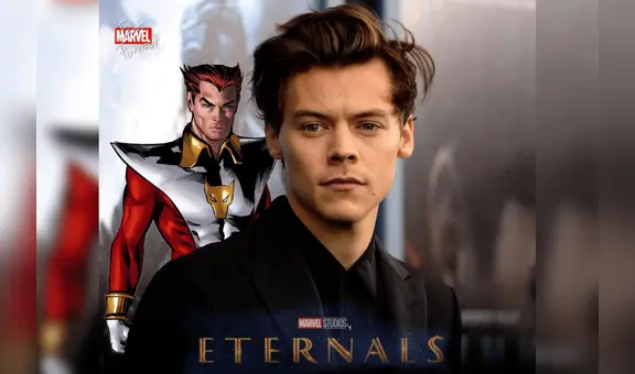 Eternals: quién es Eros, el personaje de Harry Styles que emociona a sus fans