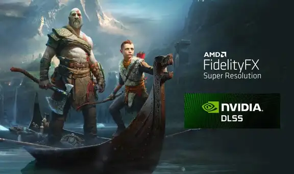 God of War para PC tendrá soporte para Nvidia DLSS y Super Resolución de AMD