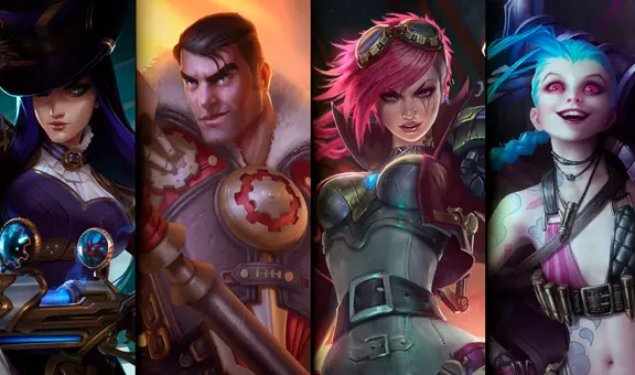 League of legends: ¿cómo conseguir las skins de Arcane de Jinx, Caitlyn, Vi y Jayce gratis?
