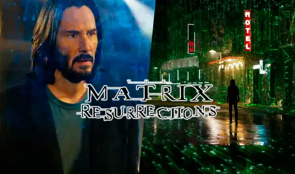 Matrix 4: primer póster oficial muestra a Keanu Reeves como Neo 