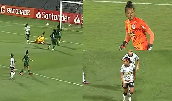 ¡Llegó el tercero! Victória marcó el 3-1 para Corinthians y se va acercando a las semifinales