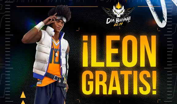 Garena Free Fire regalará a León, el nuevo personaje, por el Día de Booyah! 2021