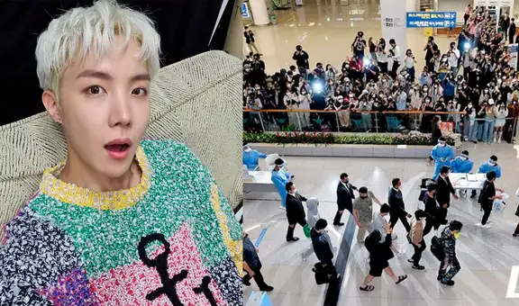 BTS: fecha de viaje a Los Ángeles para conciertos presenciales fue revelada por J-Hope