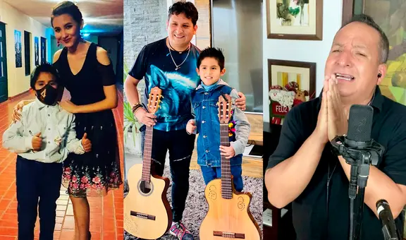 Max Castro, Diosdado Gaitán y otros artistas ayacuchanos celebran el éxito de Gianfranco Bustios en La Voz Kids