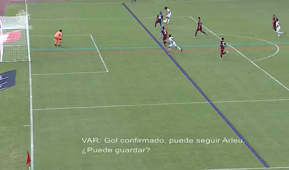 ¿Hubo polémica? Así analizó el VAR el gol de Gianluca Lapadula a Venezuela