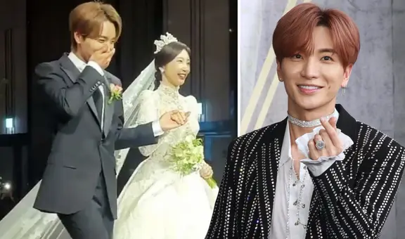 Se casó la ‘noona’ de Leeteuk: fotos y videos de SUPER JUNIOR en el matrimonio de la actriz