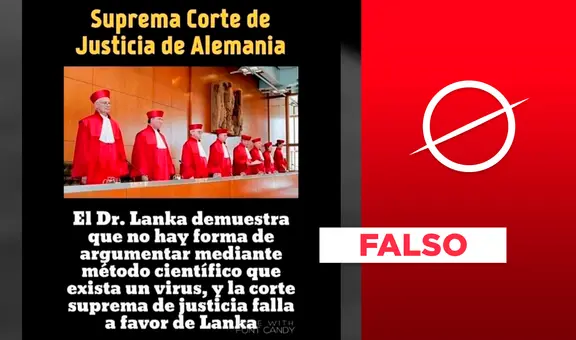 Es falso que Alemania haya demostrado que no se pueda probar científicamente la existencia de un virus