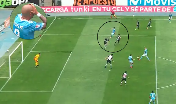 Alianza Lima vs. Sporting Cristal: anulan gol legítimo a Marcos Riquelme