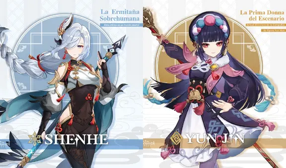 miHoYo añadirá a dos nuevos personajes femeninos en Genshin Impact: Yun Jin y Shenhe