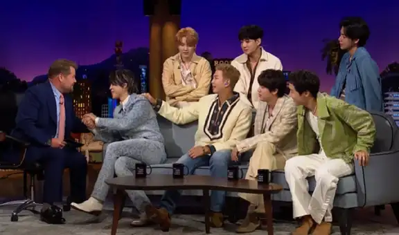 BTS en The late late show: ‘Papa Mochi’ se disculpa con Bangtan tras polémica con ARMY