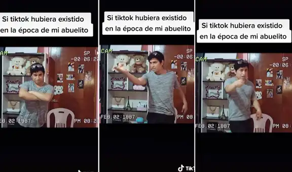 Joven recrea cómo hubiese sido TikTok en 1970 con música de Los Iracundos