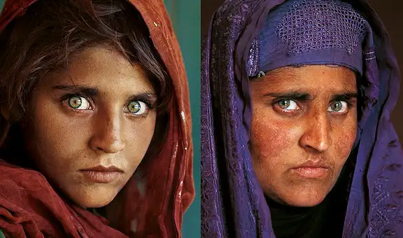 Italia da asilo a la mujer retratada en 1985 para la portada de National Geographic  