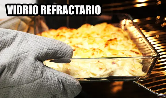 Objetos refractarios: ¿cómo saber si un utensilio de vidrio resiste mi horno?