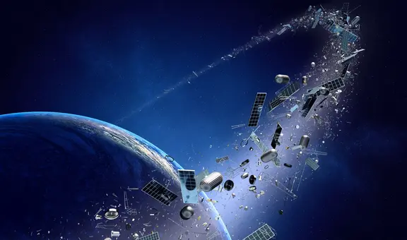 Anillos de basura espacial se están formando alrededor de la Tierra 