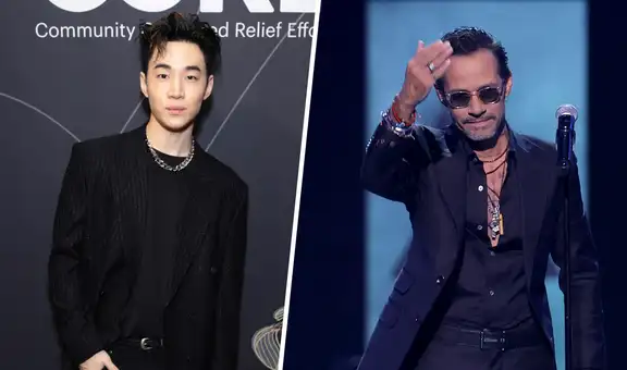 Henry Lau y Marc Anthony captados juntos en evento benéfico