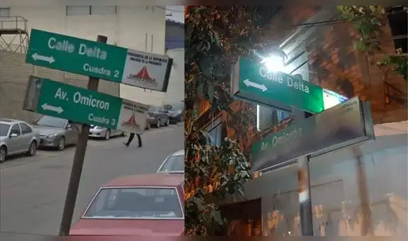 Internautas peruanos descubren cruce de la calle Delta y la avenida Ómicron en Callao